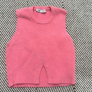 Zara sleeveless sweater